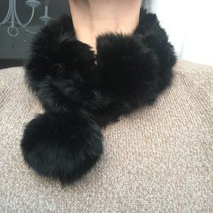 Rabbit Fur Collar/Neck Warmer